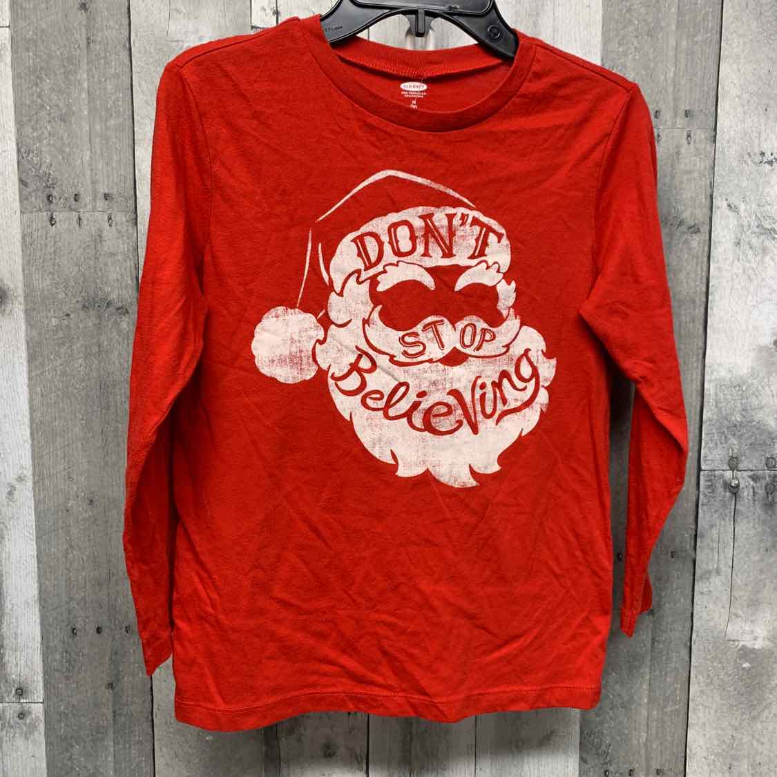 Size 8 Red Graphic Old Navy Long Sleeve Shirt