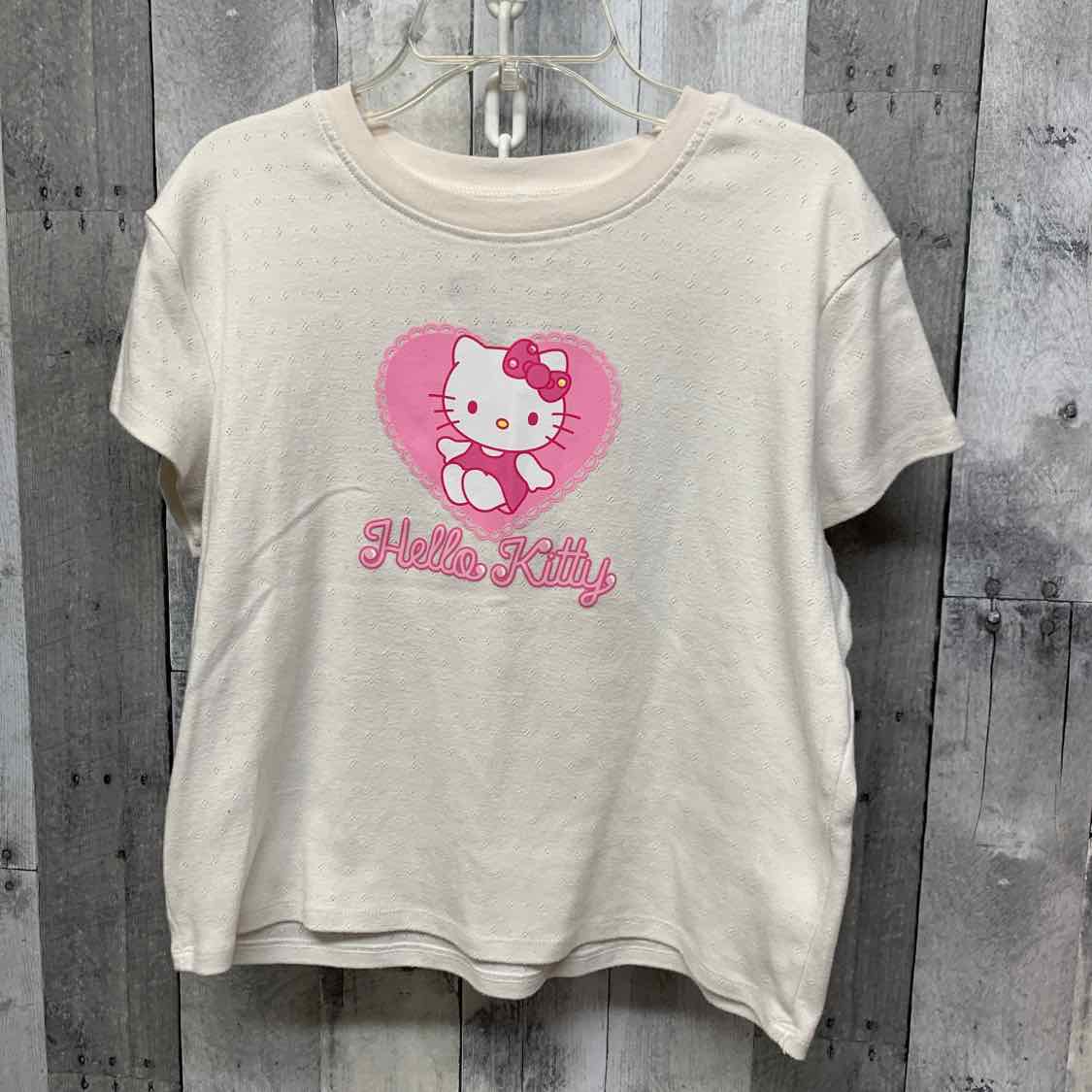 Size XLarge Ivory/Pink Hello Kitty T Shirt