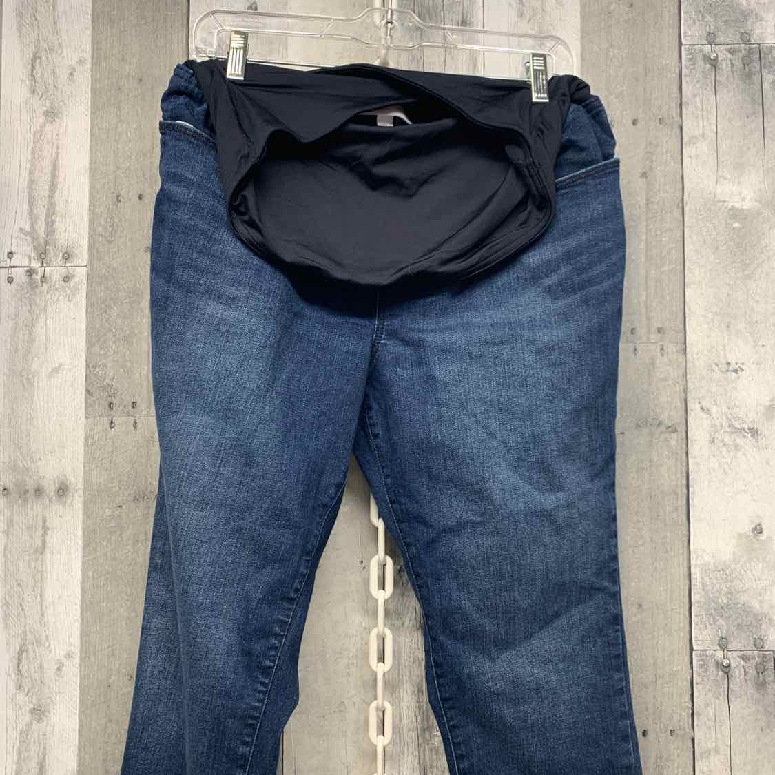 Size 12 Denim/Navy Isabel Maternity Jeans