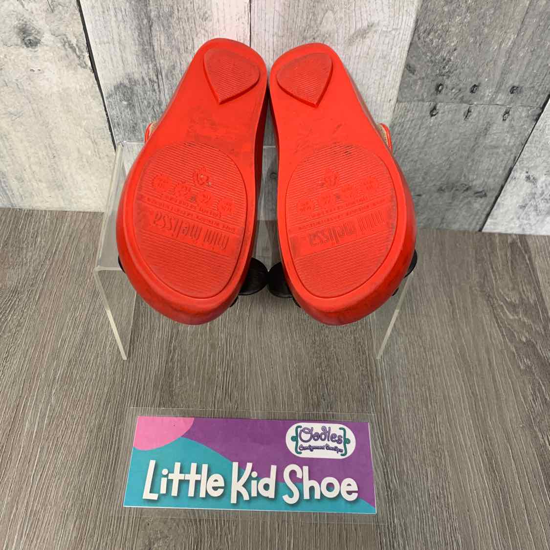 Size 10 Red Mini Melissa Dress Shoes