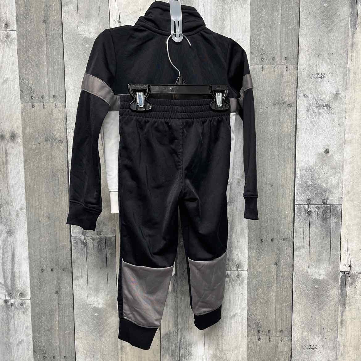 Size 2T Black/White Sport Brand Jacket/Pants