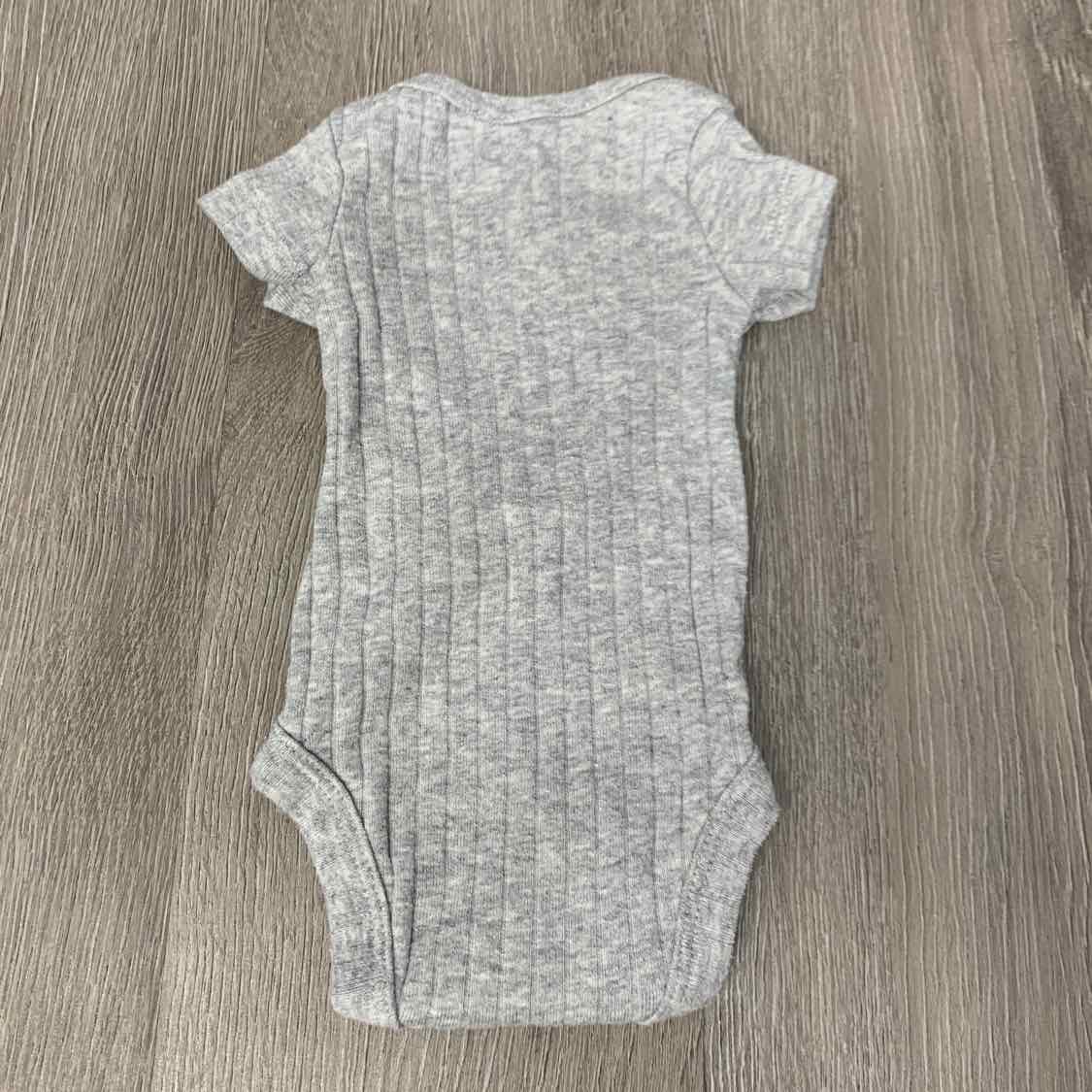 Size Preemie Gray Carter's Bodysuit