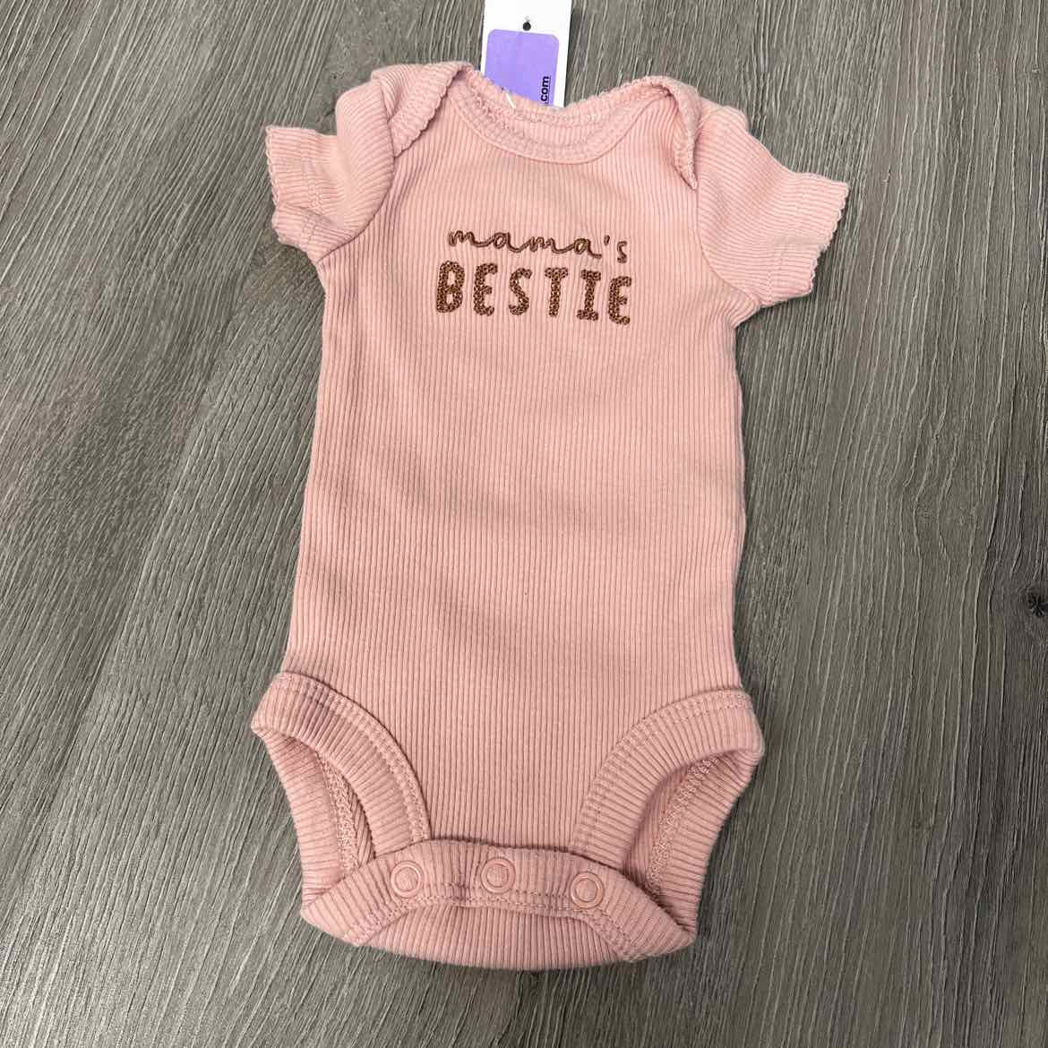 Size Preemie Pink Graphic Child of Mine Bodysuit
