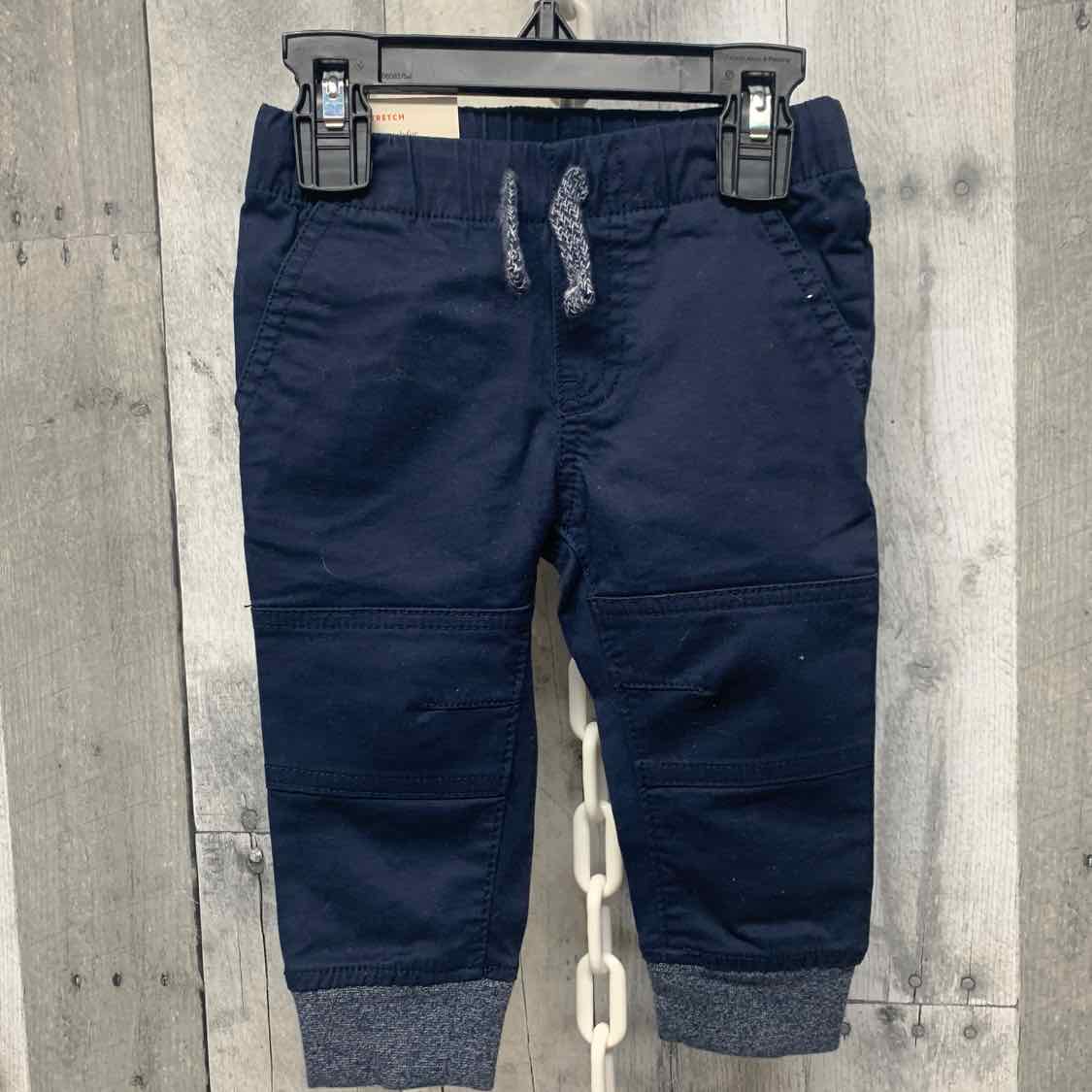Size 12 Months Navy Cat & Jack Pants