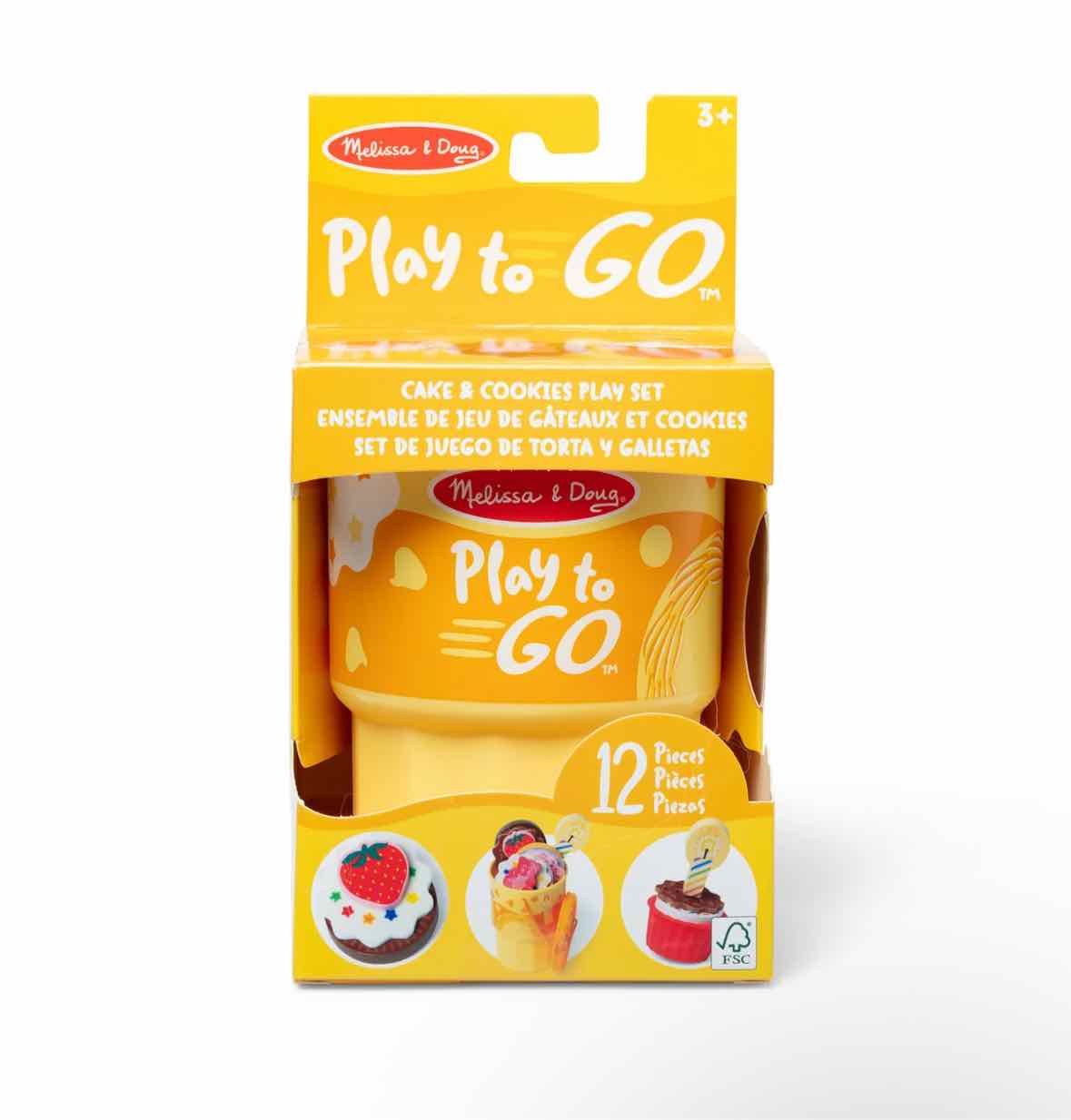 Melissa & Doug Play to Go - Cake & Cookies Play Set