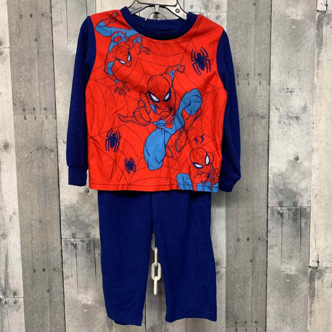 Size 4T Red/Blue Marvel 2pc PJs