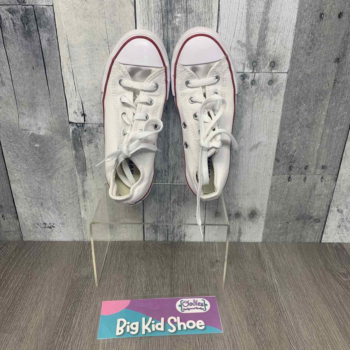 Size 1 White Converse Sneakers