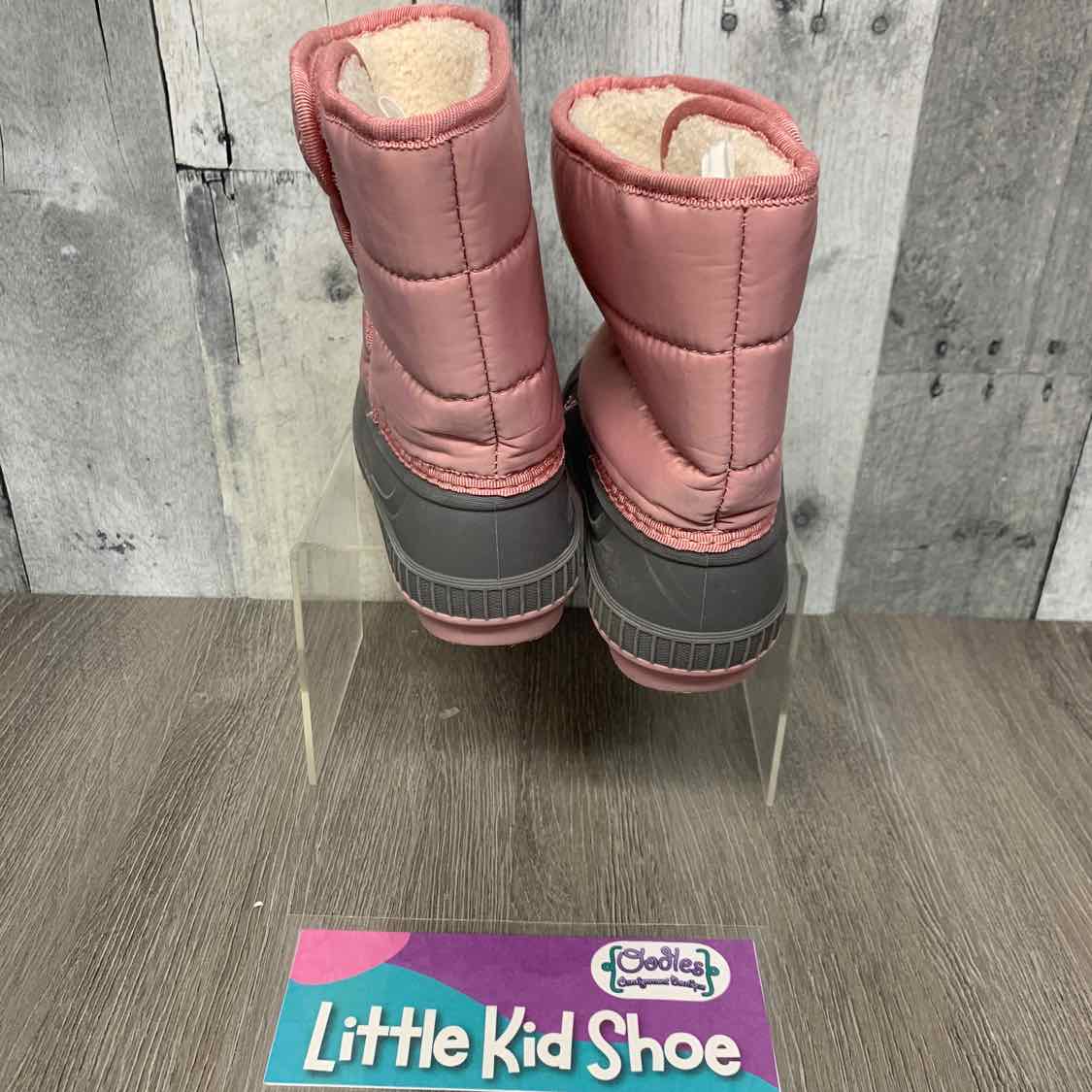 Size 11 Pink/Gray Old Navy Snow Boots