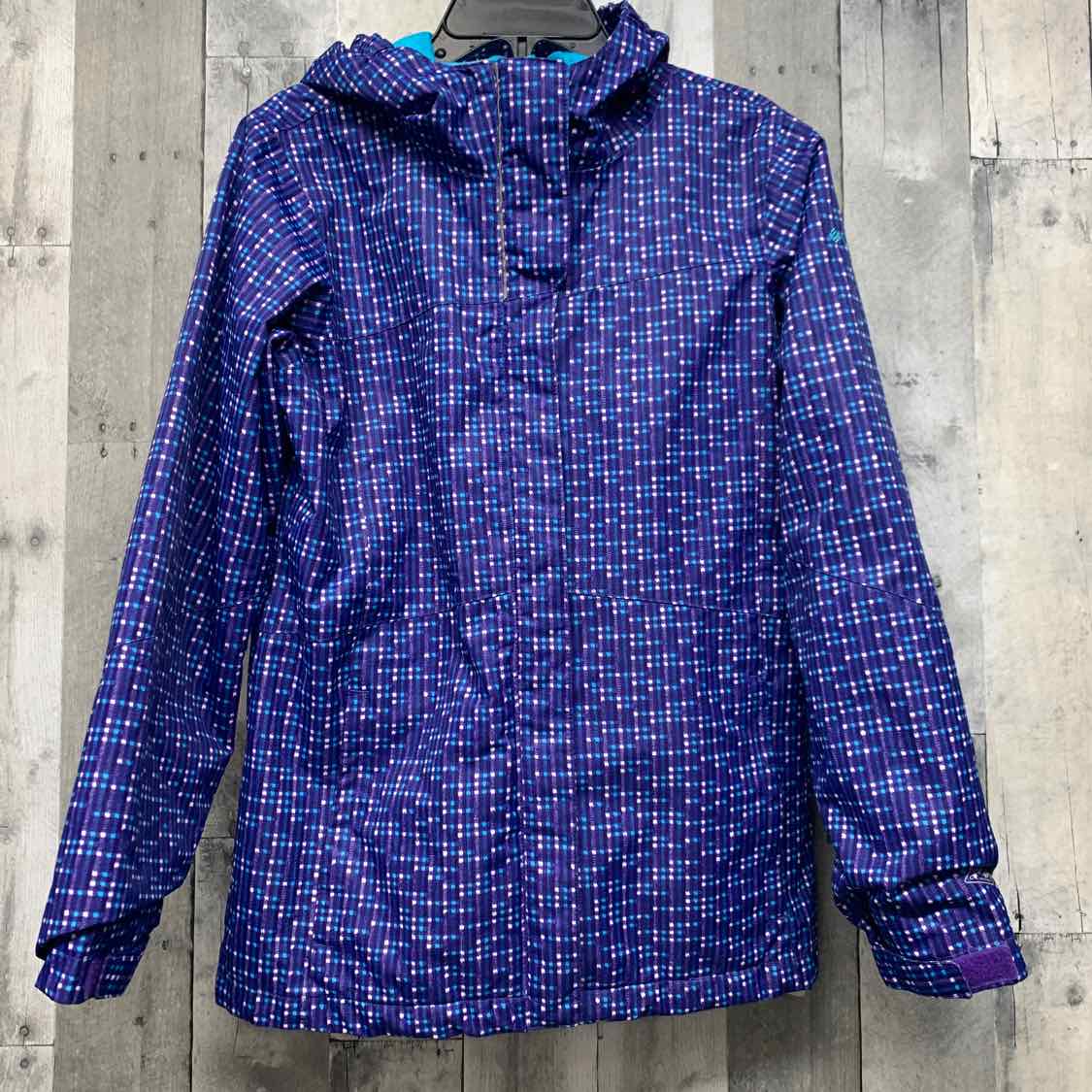 Size Large Purple Print Columbia Sportswear Snow Jacket