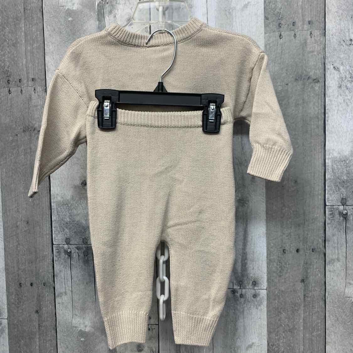 Size 6-9 Months Tan B Brand Shirt/Pants
