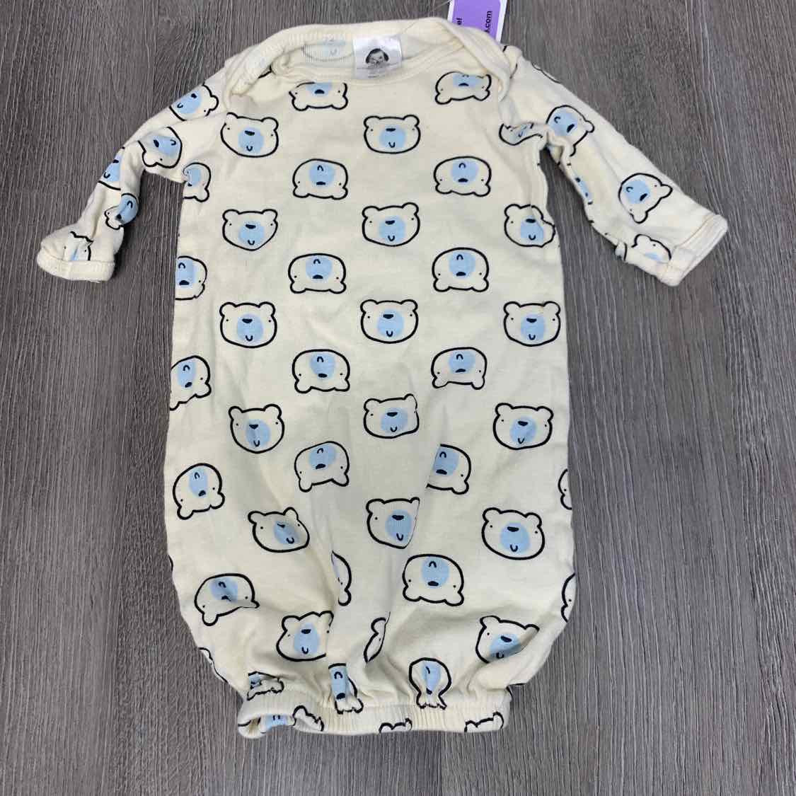 Size Preemie Tan Print Gerber Layette