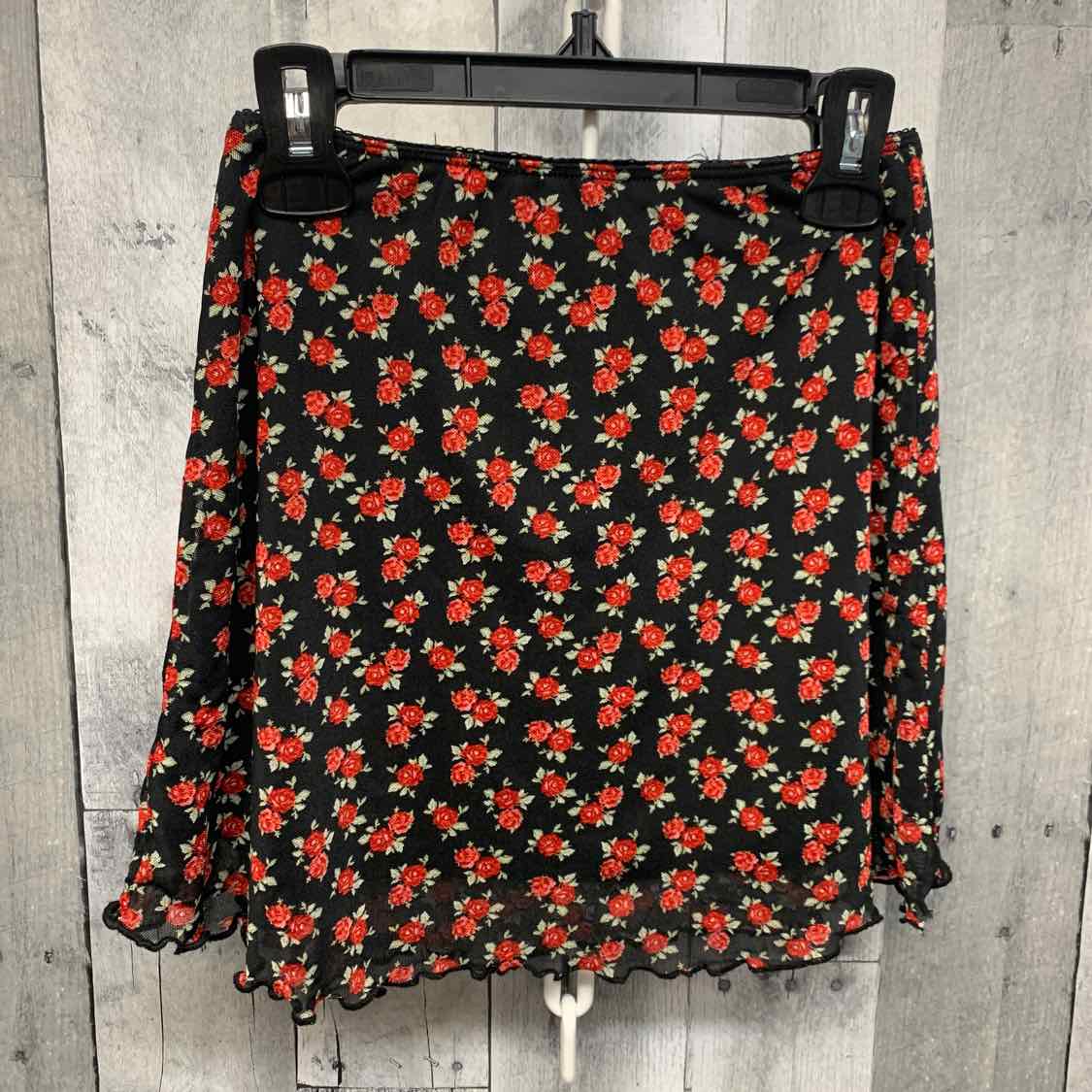Size 8 Red/Black Art Class Skirt