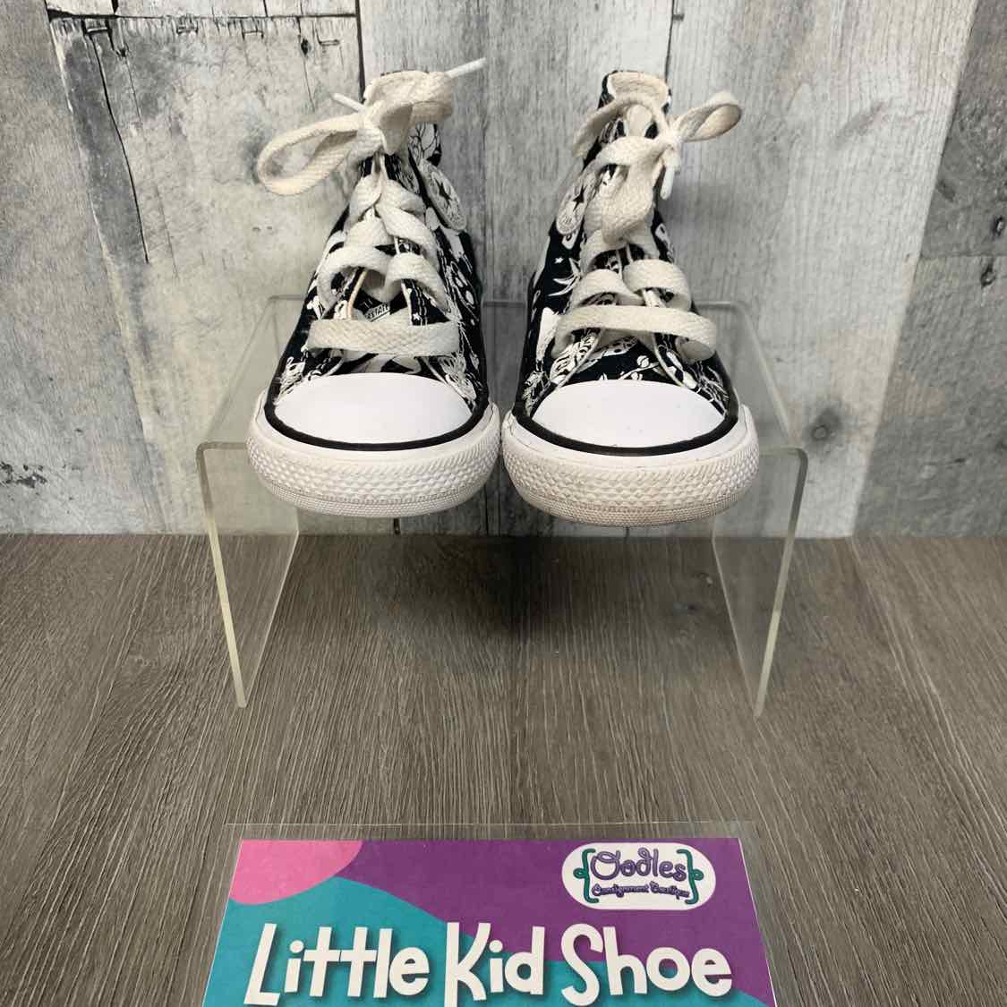 Size 5 Black/White Converse Sneakers