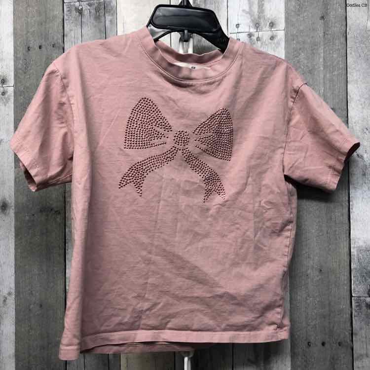 Size 8/10 Pink Print H&M T Shirt