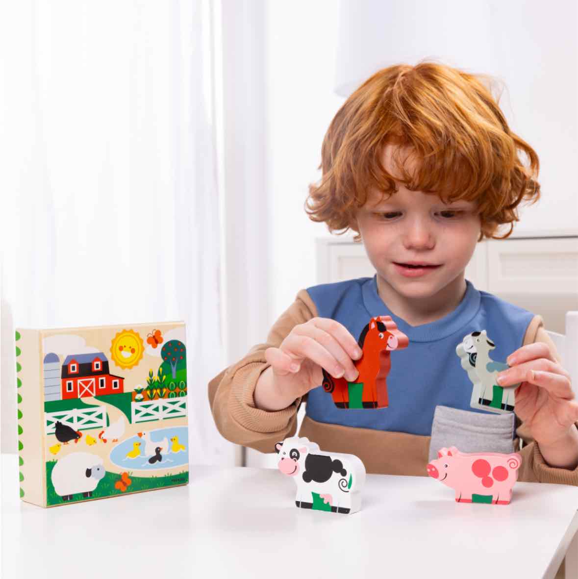 Melissa & Doug Animal Matching - Farm