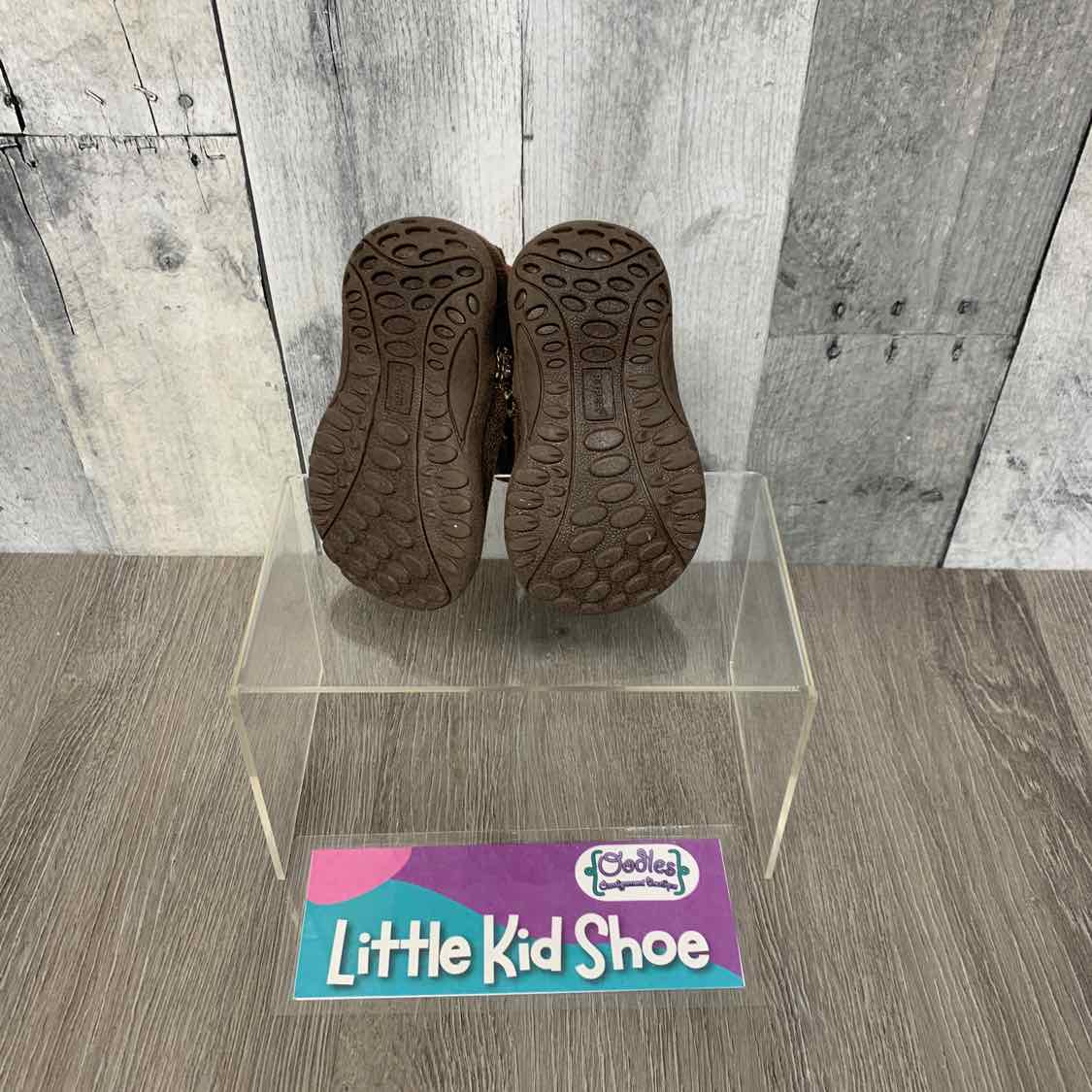Size 2 Brown/Red Roper Boots