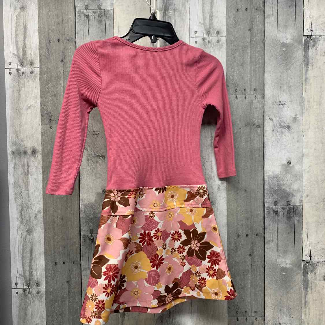 Size 6X Pink Zunie LS Dress