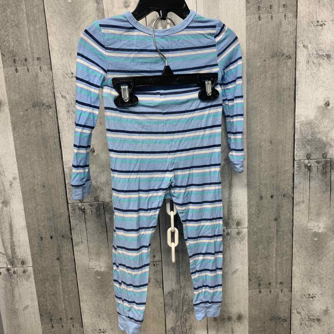 Size 24 Months Blue Striped Little Me 2pc PJs