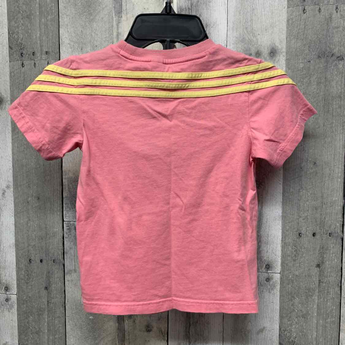 Size 4T Pink Graphic Sport Brand T Shirt - OodlesCB