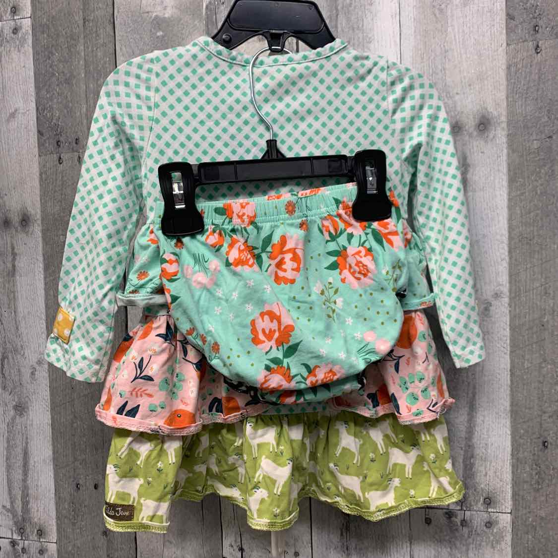 Size 12-18 Months Teal Matilda Jane 2pc Dress