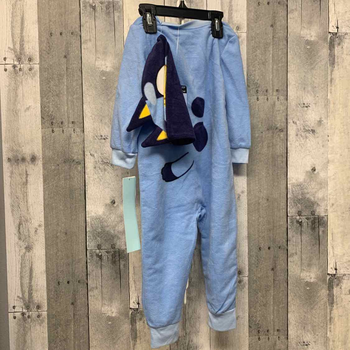 Size 2T Blue Print Disney Footy PJs