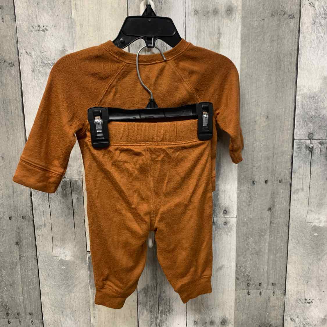Size 3 Months Brown Jumping Beans Shirt/Pants