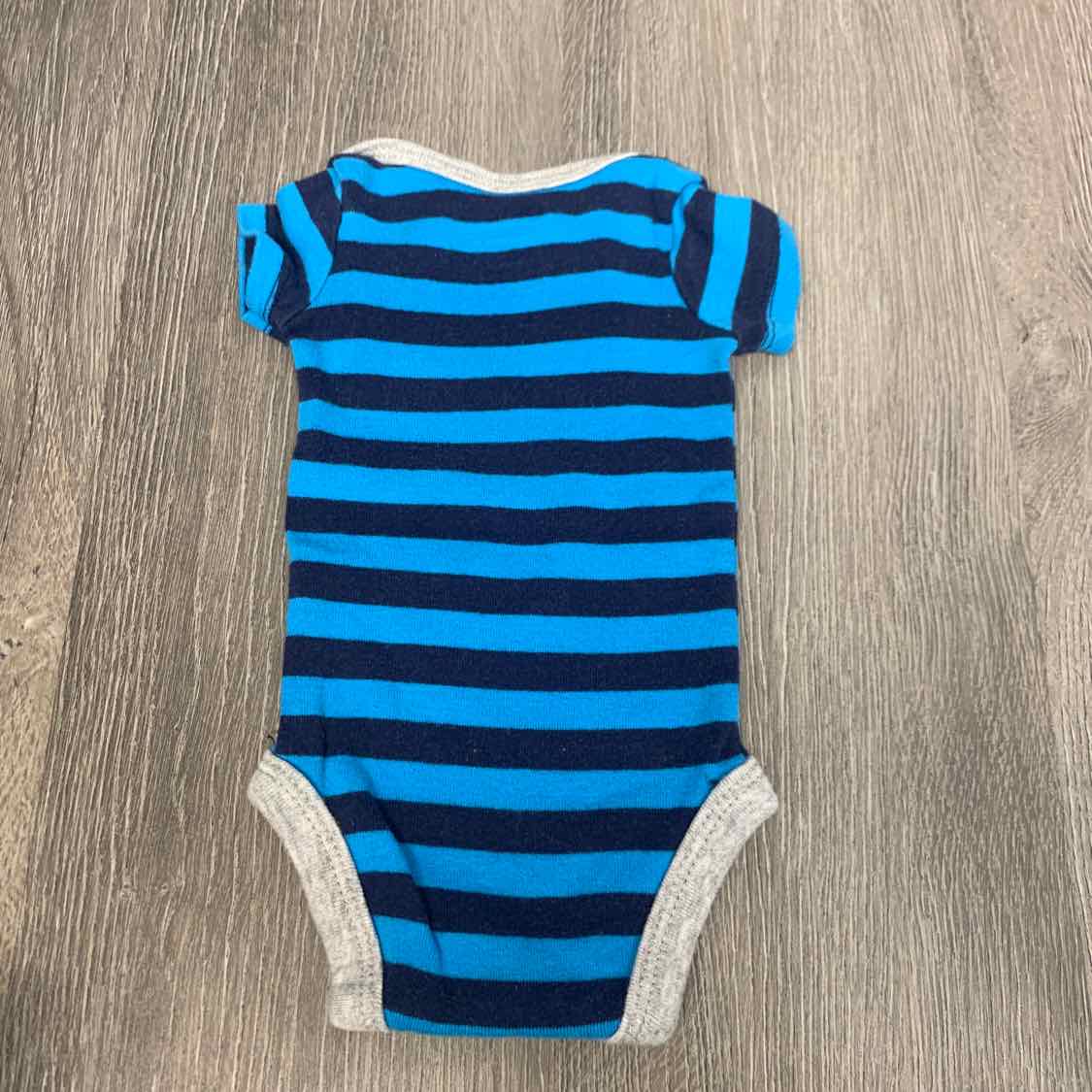 Size Preemie Navy/Blue Child of Mine Bodysuit