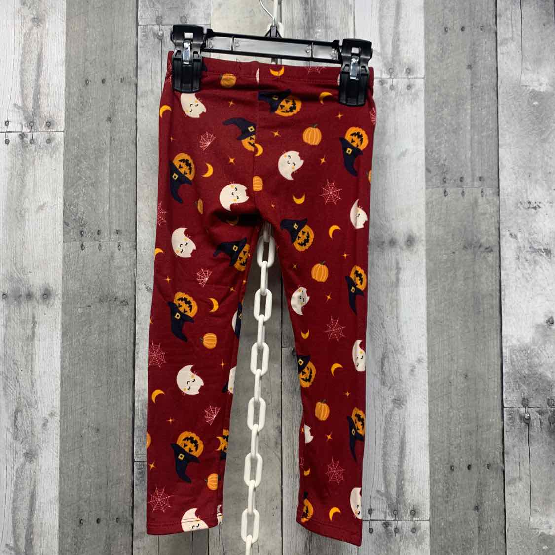 Size 6 Red Graphic Mid Brand Leggings