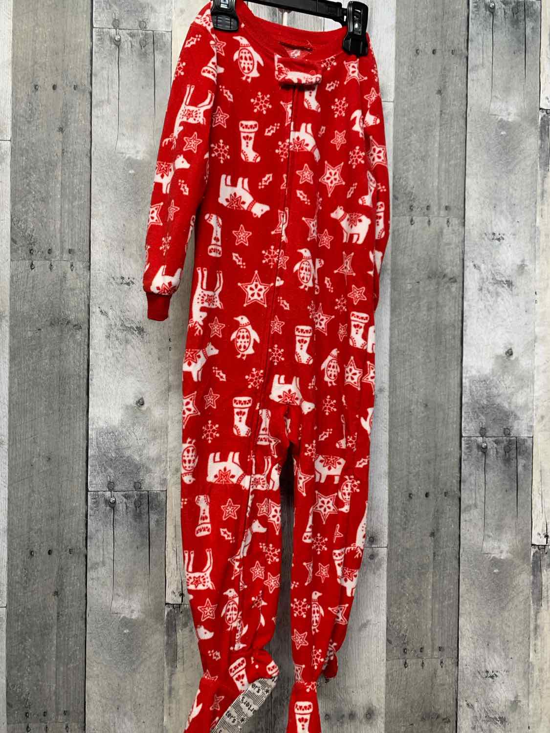 Size 3T Red Graphic Carter's Footy PJs