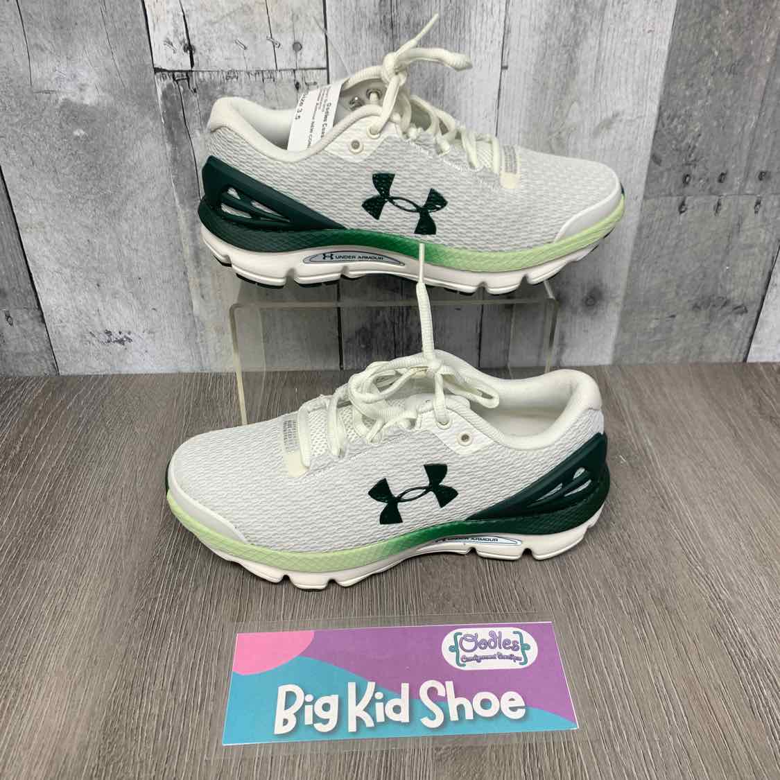 Size 3.5 Green Sport Brand Sneakers