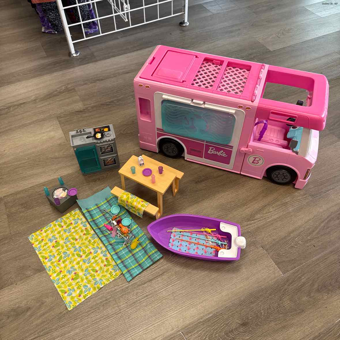 Barbie Pink Doll Playset