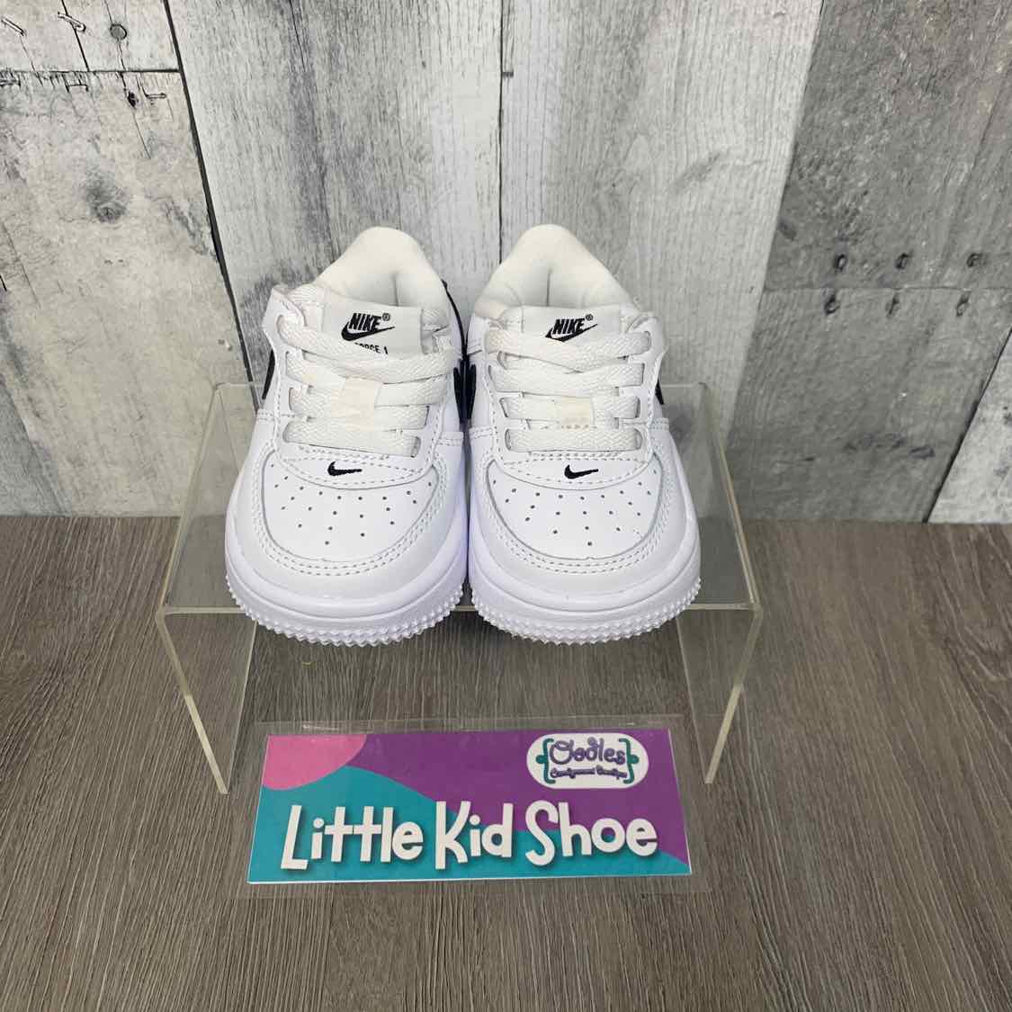 Size 3 Black/White Sport Brand Sneakers
