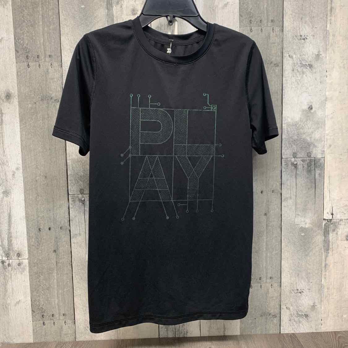 Size 12/14 Black Graphic All in Motion T Shirt