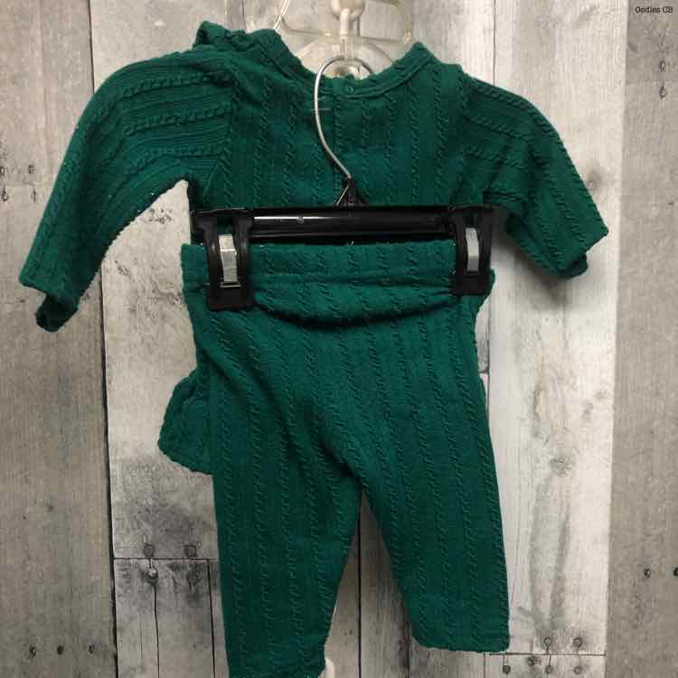 Size 0-3 Months Green B Brand Shirt/Leggings