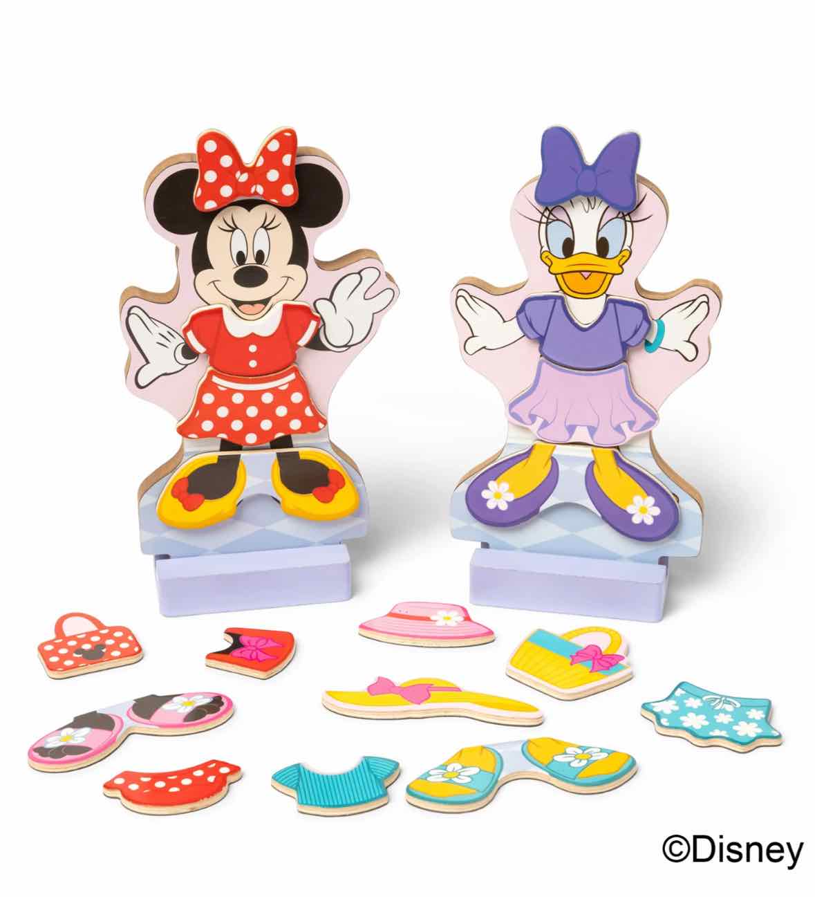 Melissa & Doug Minnie & Daisy Deluxe Magnetic Dress-Up