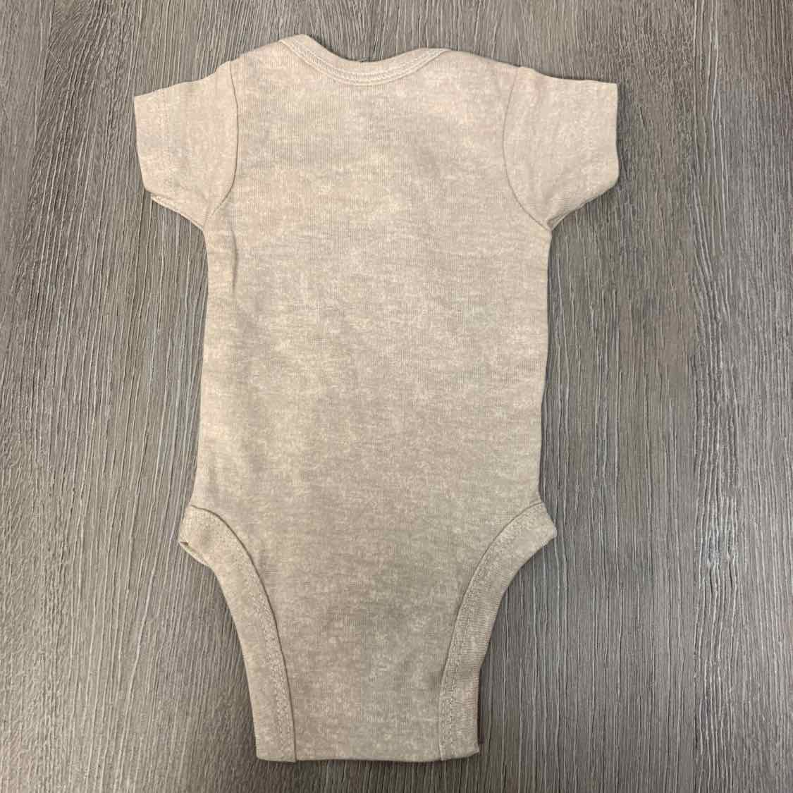 Size Preemie Tan Gerber Bodysuit