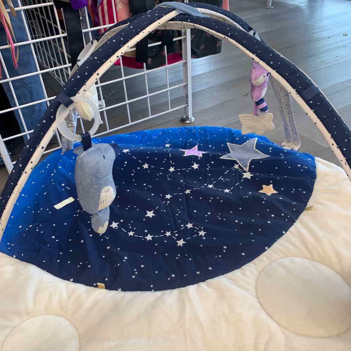 Skip Hop Ivory/Navy Floor Gym