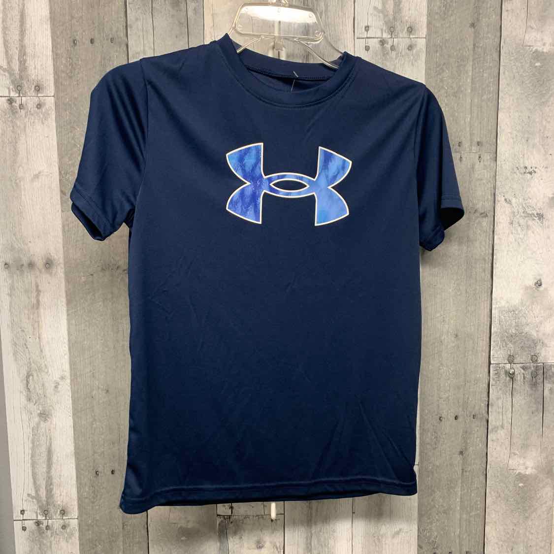 Size Medium Navy Graphic Sport Brand T Shirt
