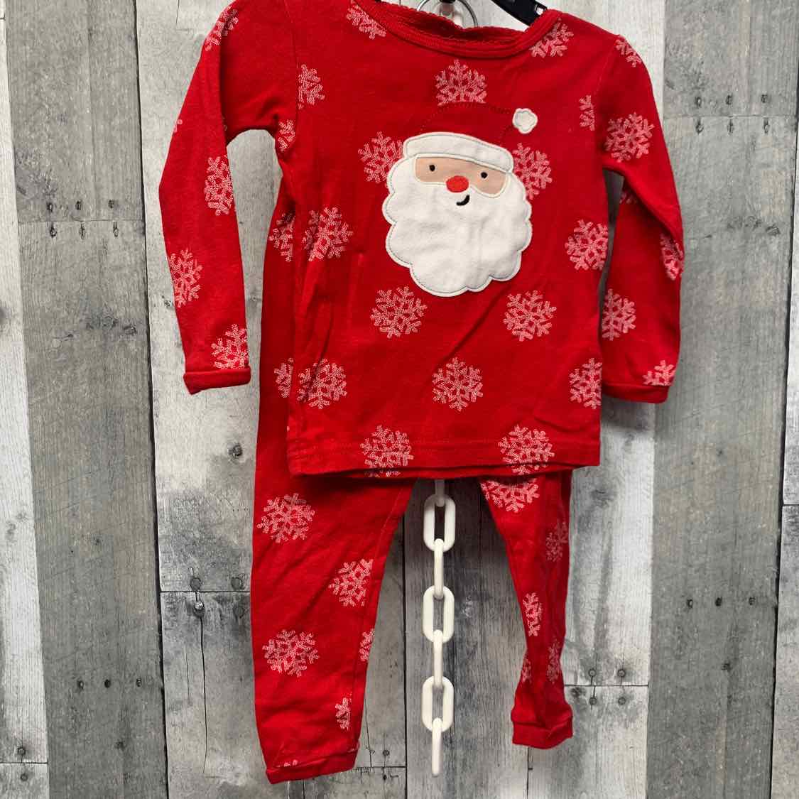 Size 18 Months Red Print Just One You 2pc PJs