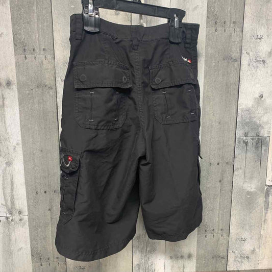 Size 14 Black Quiksilver Shorts