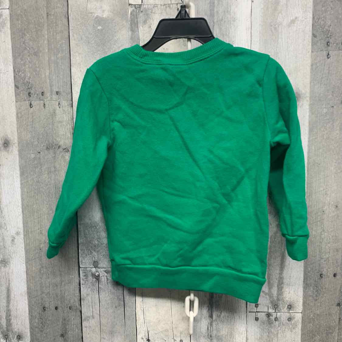 Size 2T Green Graphic Carter's Sweat Shirt