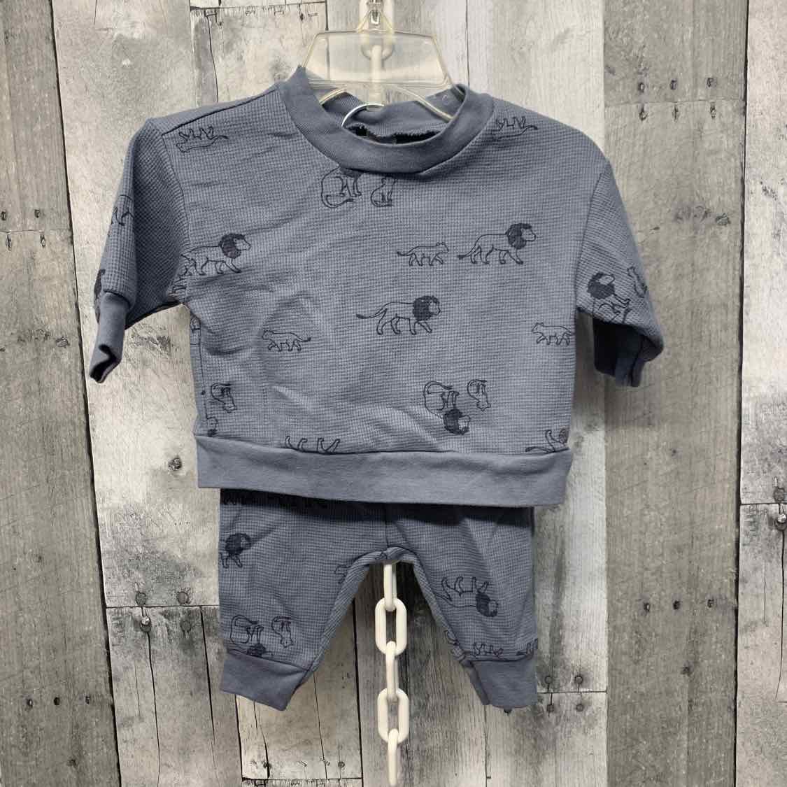 Size 0-3 Months Blue Child of Mine Shirt/Pants