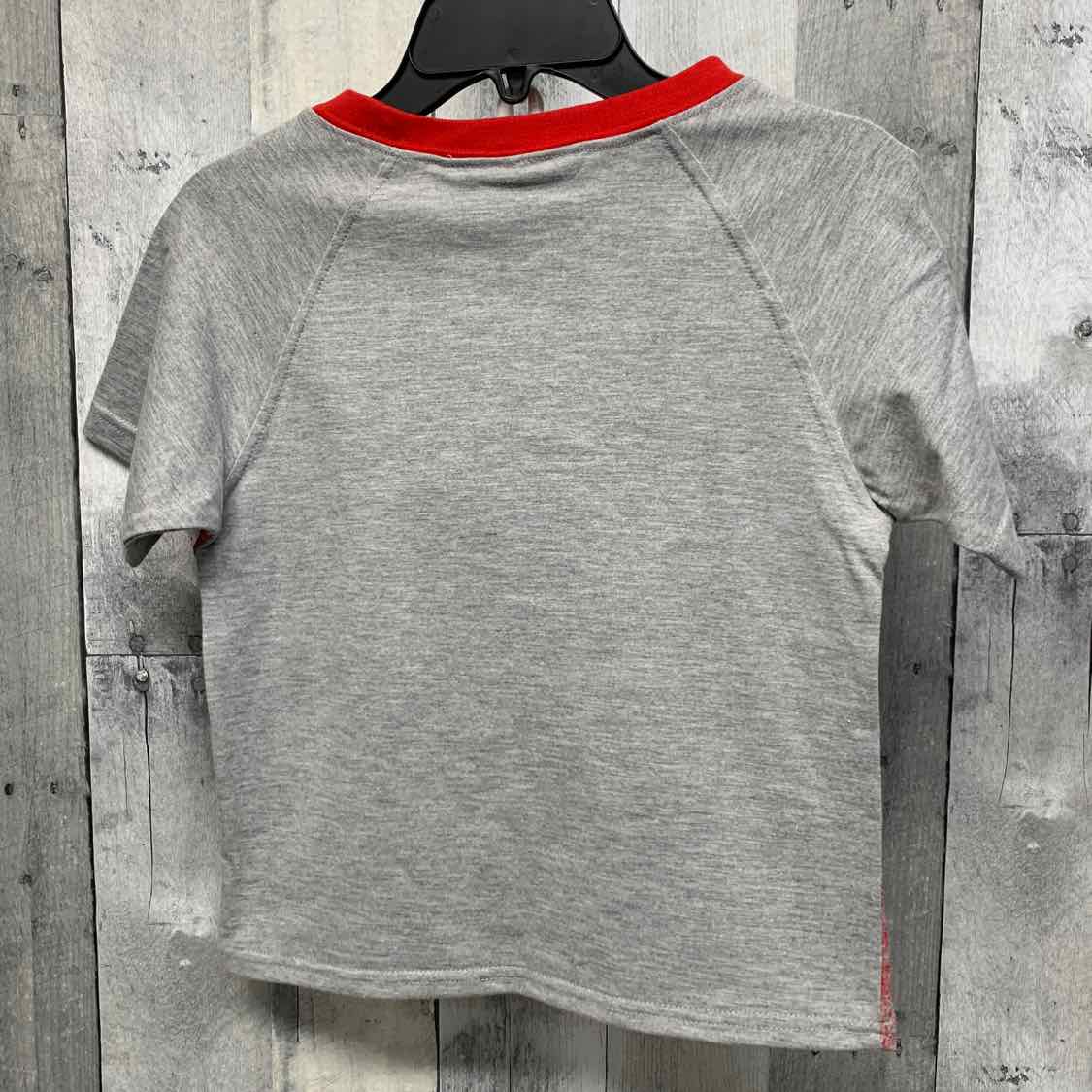 Size 5 Gray/Red Boyz Wear T Shirt