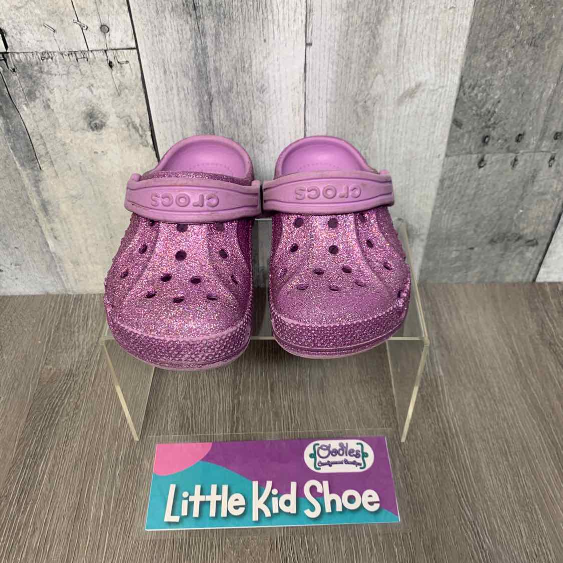 Size 9 Purple Crocs Water Shoes