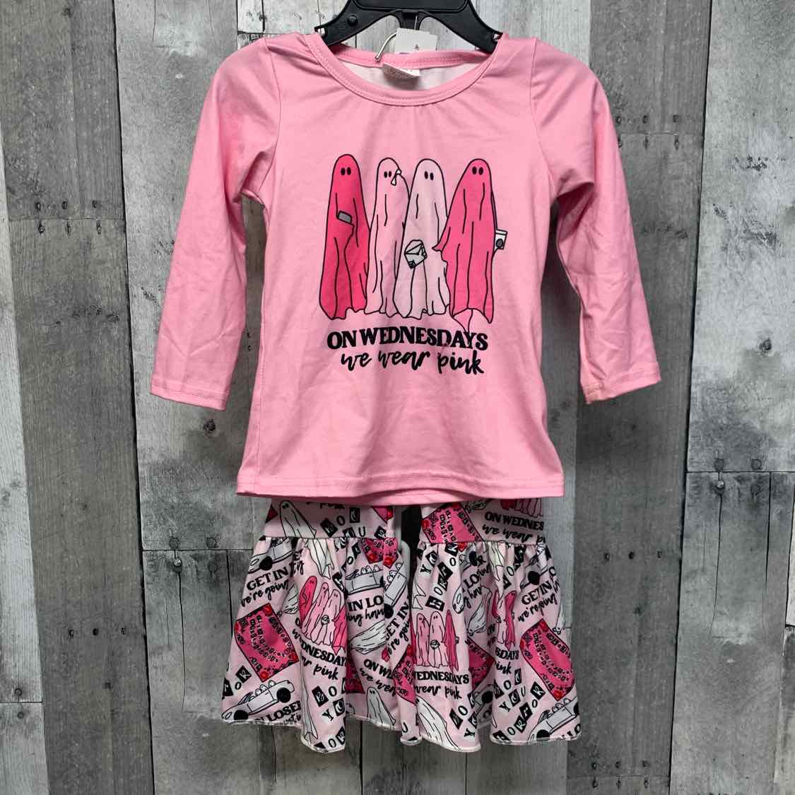 Size 12-18 Months Pink/Black Boutique Brand Shirt/Pants