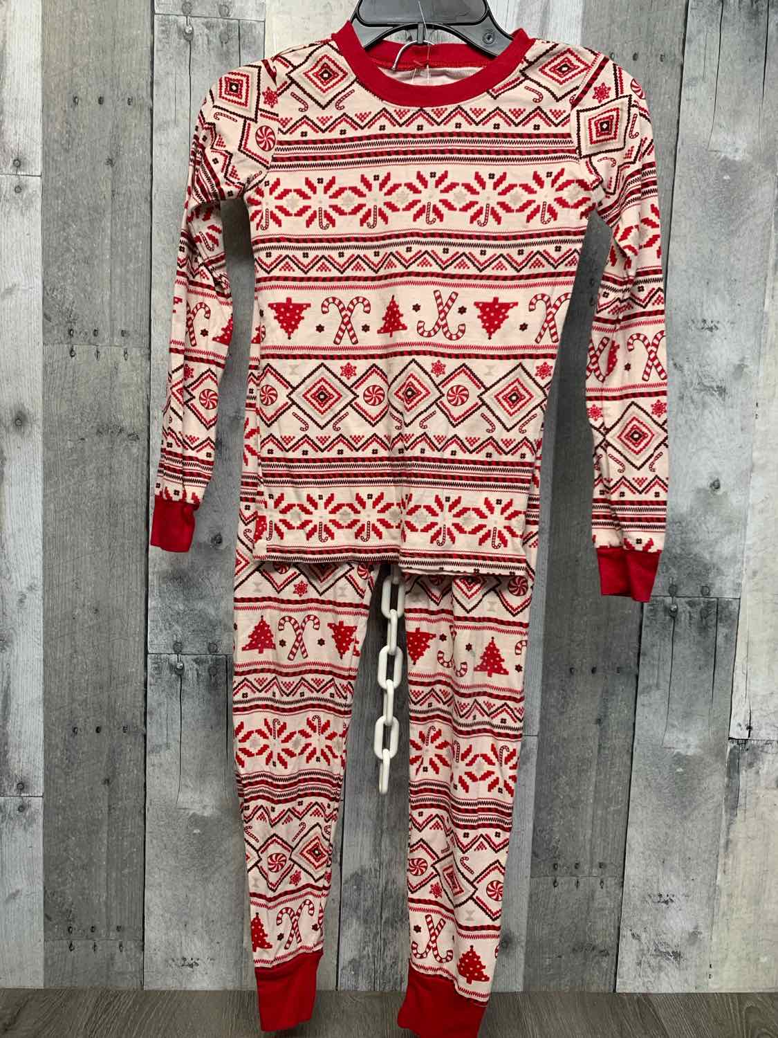 Size 8 Ivory/Red Children's Place 2pc PJs