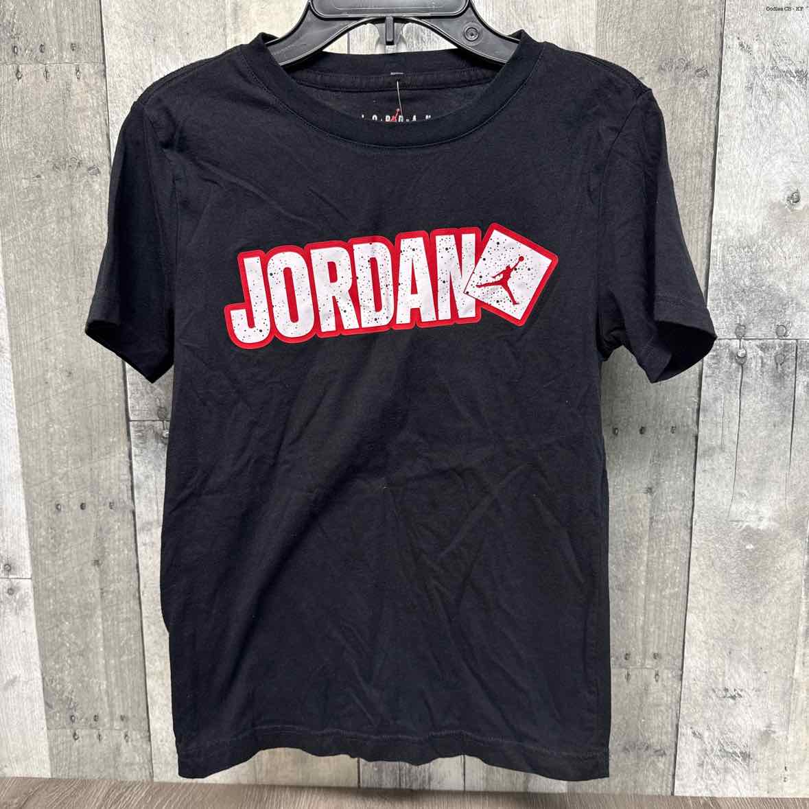 Size Medium Black Graphic Sport Brand T Shirt - OodlesCB