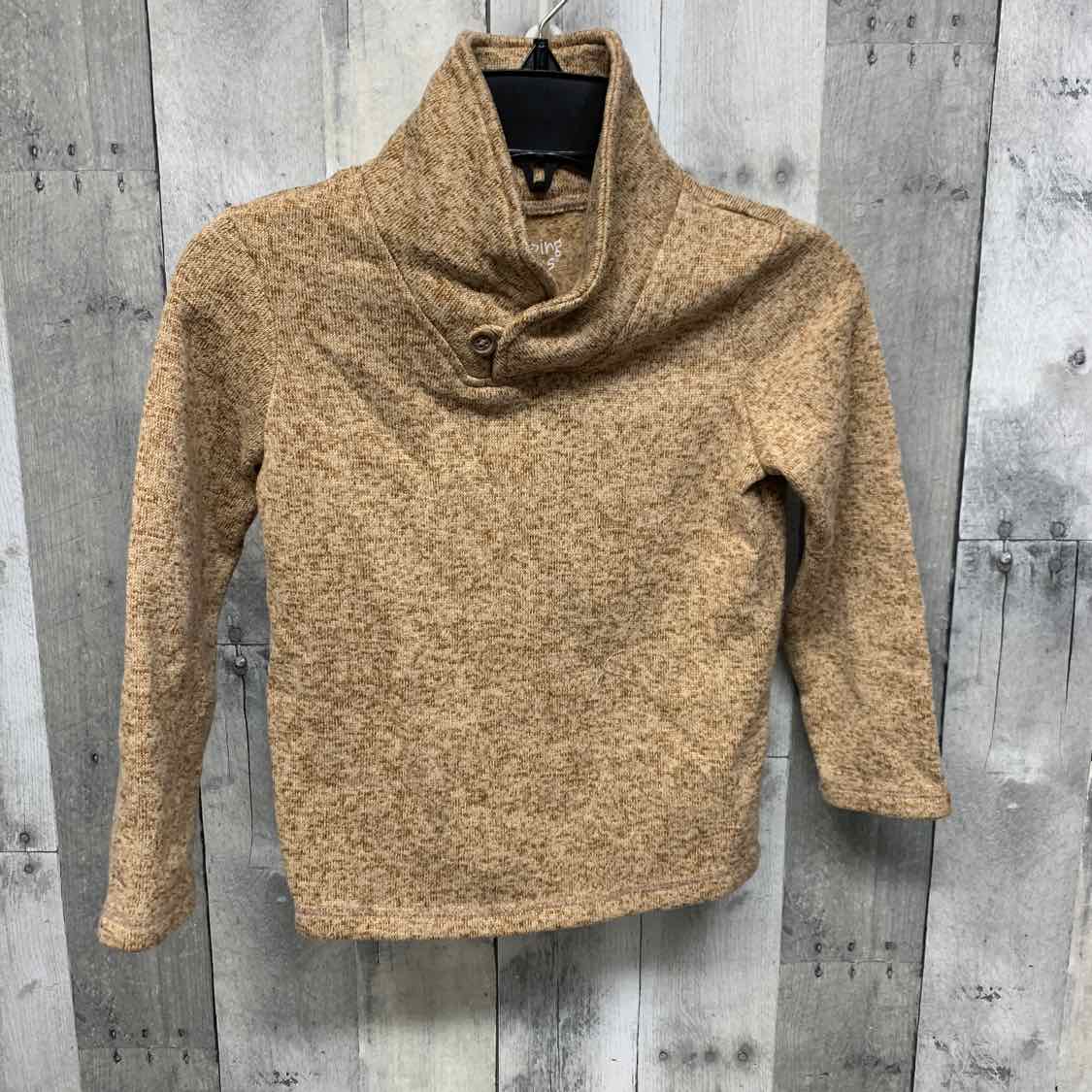 Size 5 Brown Jumping Beans Pull Over