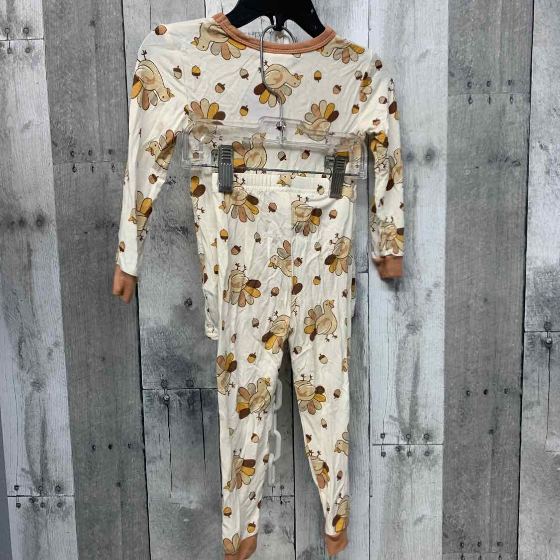 Size 18 Months Tan/Brown B Brand 2pc PJs