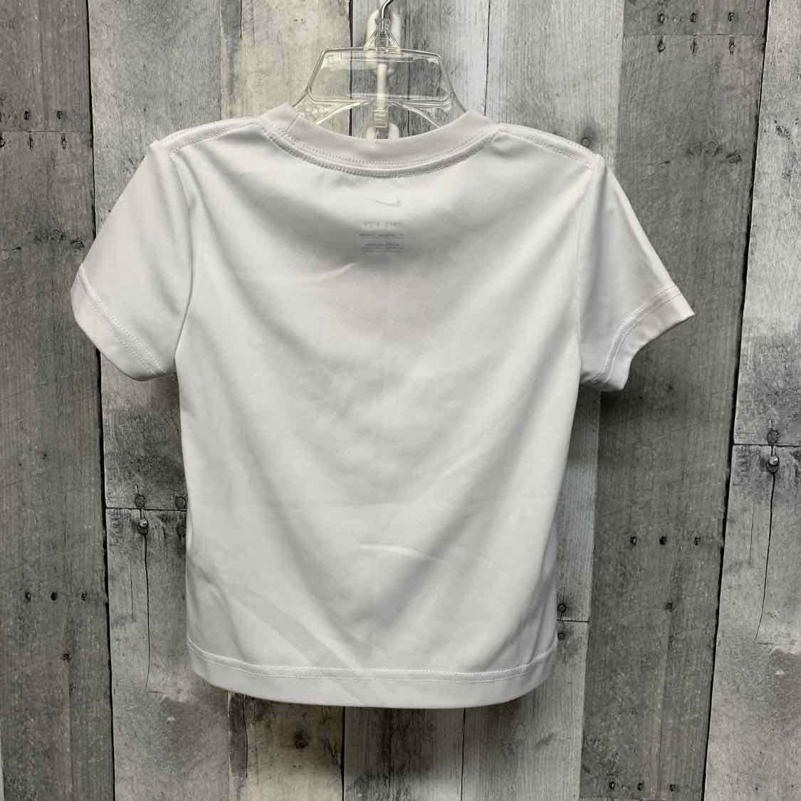 Size 3T White Graphic Sport Brand T Shirt